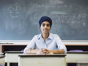 B.Ed. student Amrit Kaur poses for a portrait at a school in Vaudreuil-Dorion, Que., Friday, Oct. 5, 2018. Advocacy organizations and citizens are denouncing the Quebec government's proposed secularism legislation, saying it turns religious minorities into second-class citizens.