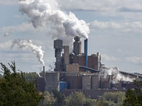 The Northern Pulp Nova Scotia Corporation mill is seen in Abercrombie, N.S. on Wednesday, Oct. 11, 2017. Nova Scotia's environment minister says she will release her decision on the environmental assessment of Northern Pulp's proposed effluent treatment facility tomorrow.