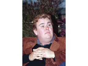 Comedian and actor John Candy is seen on Nov. 5, 1987.
