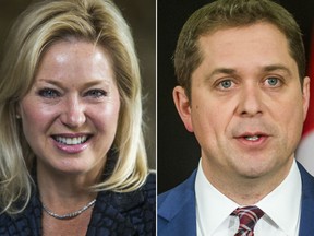 Bonnie Crombie and Andrew Scheer were paired together for 'Political Blind date', a show which hooks politicians with opposing views together on a date.