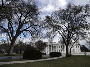 The White House is seen, Friday March 22, 2019, in Washington, as news breaks that the special counsel Robert Mueller has concluded his investigation into Russian election interference and possible coordination with associates of President Donald Trump. The Justice Department says Mueller delivered his final report Friday to Attorney General William Barr, who is reviewing it. Mueller's report, still confidential, sets the stage for big public fights to come. The next steps are up to Trump's attorney general, to Congress and, in all likelihood, federal courts.