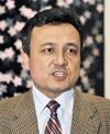 Dolkun Isa, president of the World Uyghur Congress, in 2008.
