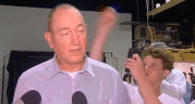 A racist senator from Australia was egged by a teen during a press conference. 