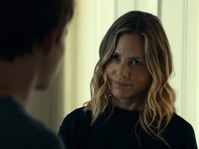 Maria Bello as Carly in Giant Little Ones.
