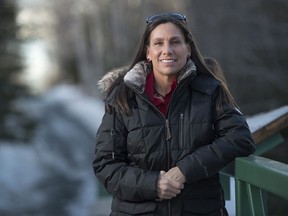 Andrea Speranza, a captain with Halifax Regional Fire & Emergency, visits Shubie Park in Dartmouth, N.S. on Tuesday, March 12, 2019. Speranza says she was the victim of an elaborate scheme by a con man. He essentially seduced her, won her trust through romantic gestures, and then conned her out of thousands of dollars. She has since found several victims of the same man across the country. Some have lost their homes and life savings to the same man.