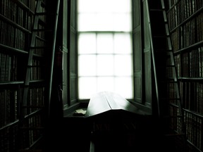 The Old Library at Trinity College, Dublin, Ireland.