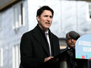 Prime Minister Justin Trudeau defended his government’s economic record during a press conference on March 20, 2019. “What eats away at the Conservatives the most is that our approach is working,” he said.
