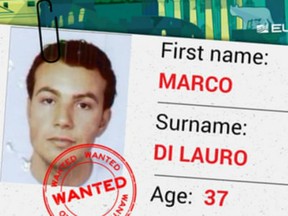 Mafia boss Marco Di Lauro, pictured in a 2017 Europol brochure, was arrested in Naples, Italy.