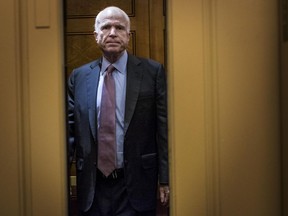 Sen. John McCain, R-Ariz., in June 2017.