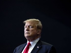 President Donald Trump holds a campaign rally at Van Andel Arena in Grand Rapids, Mich., on Thursday, March 28, 2019.