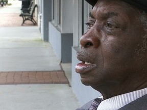 In this Tuesday, Feb. 27, 2019, image made from video Glendell Robinson, a Bladen County resident, pauses in Bladen County, N.C. A ballot-fraud scandal that has led North Carolina to order a do-over congressional election could give the Democrats a strong shot at taking back a seat that has been held by the Republicans since John F. Kennedy was in the White House. But there are also fears that the scandal could cut both ways, with fatigue and disillusionment over the electoral system keeping some voters home. "It could be a lot of folks is not going to vote. Period," said  Robinson, a Democrat who plans to vote. He said he has never seen anything like the scandal, having lived all of his 78 years in Bladen County, and hopes others will be able to overcome fears that their votes won't count.