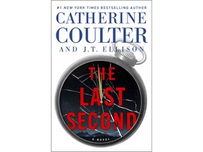 This cover image released by Gallery Books shows "The Last Second," a novel by Catherine Coulter and J.T. Ellison. (Gallery Books via AP)