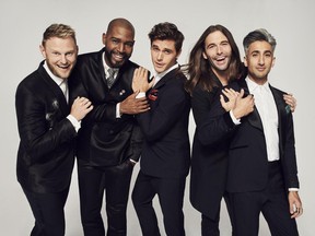 Bobby, Karamo, Antoni, Jonathan, Tan: The Fab Five.