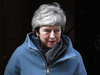 Britain’s Prime Minister Theresa May leaves from 10 Downing Street on March 26, 2019.