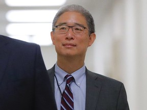 FILE - In this Aug. 28, 2018, file photo, Justice Department official Bruce Ohr arrives for a closed hearing of the House Judiciary and House Oversight committees on Capitol Hill in Washington. House Republicans on Friday, March 8, 2019, released the transcript of an interview with Ohr, a Justice Department official linked to the early days of the Russia investigation, renewing efforts to raise questions about the origins of the special counsel's probe and pushing back on the sweeping new investigations Democrats have launched into President Donald Trump.