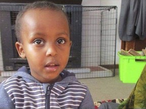 In this undated photo supplied by Abdi Ibrahim, shows a photo of his three-year-old brother, Mucaad, who is the youngest known victim of the mass shooting in Christchurch, New Zealand on Friday, March 15, 2019. His older brother, Abdi Ibrahim, said police confirmed to the family that the toddler had been killed in the attack. Mucaad was at the Al Noor mosque with Abdi and their father on Friday when a gunman stormed in and began shooting people.