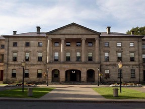 The Prince Edward Island legislature in Charlottetown