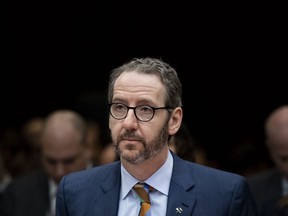 Gerald Butts, former principal secretary to Prime Minister Justin Trudeau, prepares to appear before the Standing Committee on Justice and Human Rights regarding the SNC Lavalin Affair, on Parliament Hill in Ottawa on Wednesday, March 6, 2019.