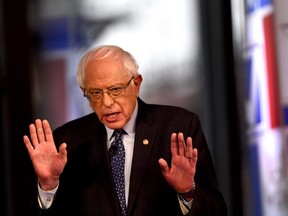 Democratic presidential candidate, U.S. Sen. Bernie Sanders (I-VT) participates in a FOX News Town Hall at SteelStacks on April 15, 2019 in Bethlehem, Pennsylvania.