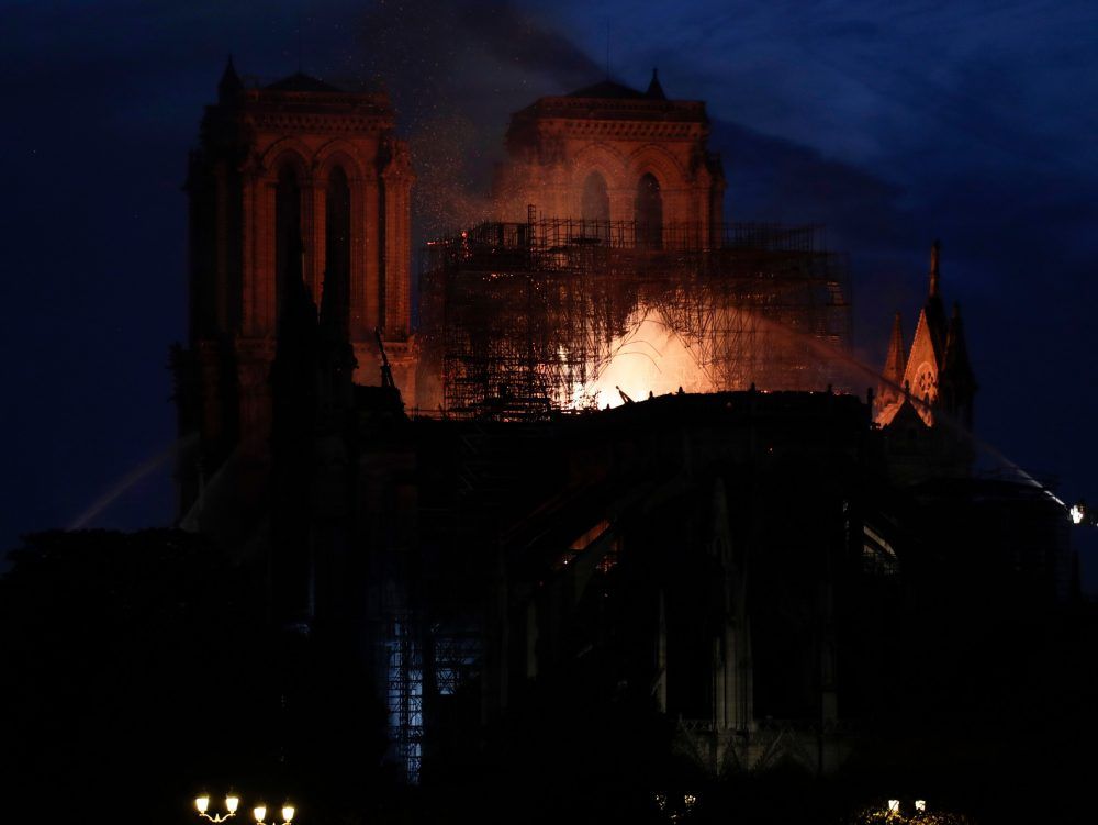 Devastating Blaze Ravages Paris' Iconic Notre Dame Cathedral ...