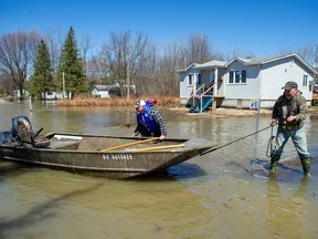 Floods threaten areas in and around Montreal.