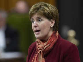 International Development Minister Marie-Claude Bibeau responds to a question during Question Period in the House of Commons Monday April 1, 2019 in Ottawa.