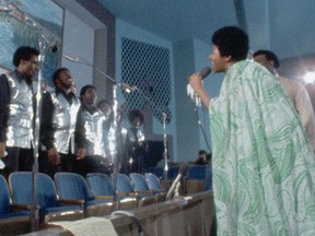 Aretha Franklin in Amazing Grace.