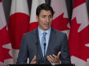 Canadian Prime Minister Justin Trudeau and the Liberals have fallen behind the Conservatives in an election poll.