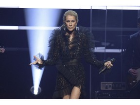 Celine Dion announces Courage World Tour, set to kick-off on September 18, 2019, during a special live event at The Theatre at Ace Hotel in Los Angeles on April 3, 2019.