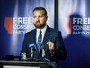 The Freedom Conservative Party, led by Derek Fildebrandt, has taken a stronger free-market stance than Jason Kenney but has so far failed to make much of an impact in voter polls.