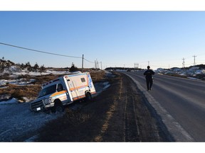 The RCMP says a patient being taken to hospital in Newfoundland by ambulance assaulted a paramedic and stole the vehicle. Police in Flower's Cove say a 48-year-old man was taken into custody after the ambulance crashed a short distance away on Friday. THE CANADIAN PRESS/HO-Flower's Cove RCMP MANDATORY CREDIT