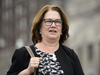 MP Jane Philpott leaves Parliament Hill in Ottawa on April 2, 2019.