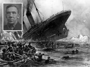 Portrait of Charles Joughin, chief baker on board the RMS Titanic, and one of its most unlikely survivors.