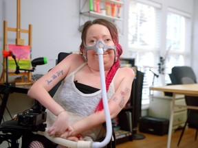 Kaileen Selig was born with an extremely rare neuromuscular condition that has left her unable to walk, hold a pen, use a smartphone or talk above a whisper. An innovative piece of assistive technology called the LipSync has enabled her to reclaim her voice and help promote her new career as an mouth painter.