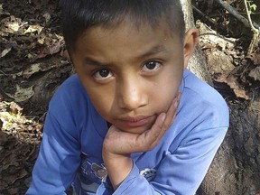 FILE - This Dec. 12, 2018 file photo provided by Catarina Gomez shows her stepbrother Felipe Gomez Alonzo, 8, near her home in Yalambojoch, Guatemala. An autopsy report confirmed Wednesday, April 3, 2019, that Gomez Alonzo, an 8-year-old Guatemalan boy who died while in custody of the U.S. Border Patrol on Christmas Eve, succumbed to a flu infection -- one of two deaths of Central American children in December that drew attention to the plight of migrant families at the southern border.