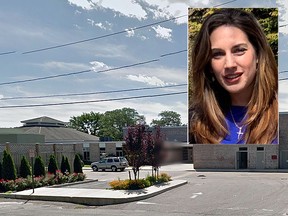 Lauren Miranda, 25, a teacher at Bellport Middle School on Long Island, New York, was fired after a student obtained a topless selfie of her.