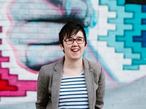 In this file photo taken on April 19, 2019 A handout picture released by Jess Lowe. Photography on April 19, 2019 and taken on May 19, 2017 shows journalist and author Lyra McKee posing for a photograph in Belfast.