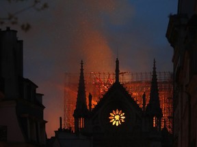 The Notre Dame fire destroyed its spire and its roof but spared its twin medieval bell towers.