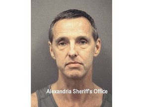 This photo provided by Alexandria Sheriff's Office shows Kevin Mallory.  Prosecutors and defense attorneys will be asking for vastly different prison terms as Mallory, a former CIA officer is formally sentenced for spying for China. A jury convicted Mallory  in 2018 under the Espionage Act for providing top secret information to Chinese handlers in exchange for $25,000. (Alexandria Sheriff's Office via AP)