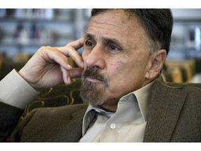 FILE - In this March 23, 2019 file photo, former Columbine principal Frank DeAngelis reflects about the upcoming 20th anniversary of the mass shooting at the suburban Denver high school. More than a dozen principals from U.S. schools impacted by shootings have formed a support network for the next colleagues who join their unenviable ranks. The Principals Recovery Network will also advocate for resources to help schools prevent violence. The initial group of 17 includes DeAngelis and a principal from Marjory Stoneman Douglas High School in Parkland, Florida. DeAngelis says it's a network each participant wishes they'd had.