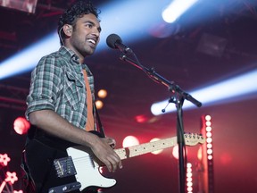This image released by Universal Pictures shows Himesh Patel in a scene from "Yesterday," directed by Danny Boyle.
