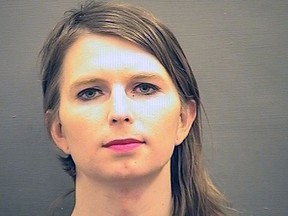 FILE - This undated booking photo provided by the Alexandria Sheriff's Office, in Virginia, shows Chelsea Manning. A federal appeals court on Monday, April 22, 2109, rejected a bid by former Army intelligence analyst Chelsea Manning to be released from jail for refusing to testify to a grand jury investigating Wikileaks. (Alexandria Sheriff's Office via AP, File)