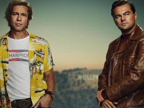 Brad Pitt, Leonardo DiCaprio looking incredibly young in Once Upon a Time in Hollywood.