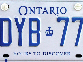 The Ontario government will be replacing the province’s “Yours to Discover” licence plate slogan with “A Place to Grow.” Are they trying to tell us something?