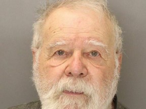 This undated photo provided by the Bucks County, Pa., District Attorney's Office shows William Korzon. Warrington, Pa. police announced Thursday, April 18, 2019, that Korzon has been charged with murder, forgery and other counts in the death of his wife Gloria Korzon who went missing nearly 40 years ago.