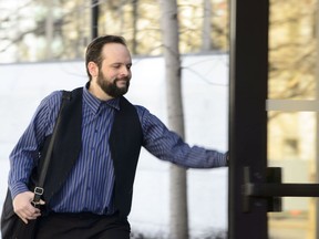 Joshua Boyle arrives at court in Ottawa on Tuesday, April 19, 2019.