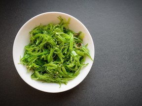 Wakame salad.