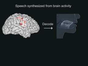A video from the University of California, San Francisco explains how a research team there developed tools to convert brain signals into speech.