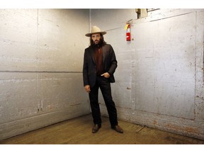 Los Angeles artist Erik Brunetti, the founder of the streetwear clothing company "FUCT," poses for a photo in Los Angeles Thursday, April, 11, 2019. "We wanted the viewer to question it: Like, is that pronounced the way I think it's pronounced?" he said of his streetwear brand "FUCT," which began selling clothing in 1991. On April 15, the Supreme Court will hear Brunetti's challenge to a part of federal law that says officials should refuse to register trademarks that are "scandalous" or "immoral."