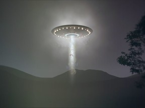 An illustration of a UFO. The U.S. navy has sent out new classified guidance for how to report what the military calls unexplained aerial phenomena, or unidentified flying objects.